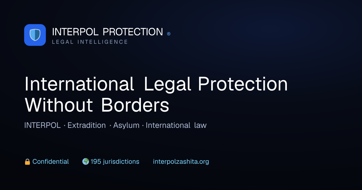 What a Red Notice is and how it works · INTERPOL PROTECTION®
